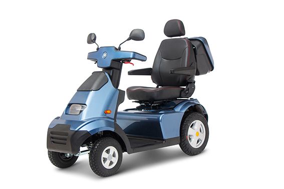Scootmobiel buiten BREEZE S4 PLUS