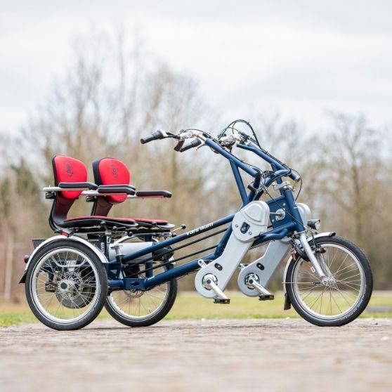 Driewielfietsen DUO FIETS EASY FUN 2 GO