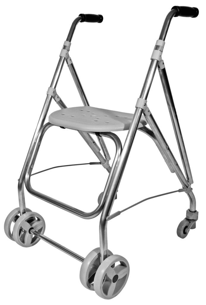 Rollators / Hulpmiddelen LOOPREK ARA C 2 WIELEN - 2 VASTE WIELEN EN ZITJE