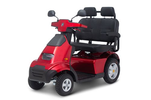 Scootmobiel buiten BREEZE S4 PLUS