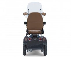 Scootmobiel buiten SOLO BLUE DIAMOND - 3 of 4 wiel