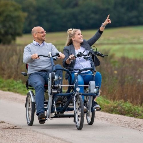 Driewielfietsen DUO FIETS EASY FUN 2 GO