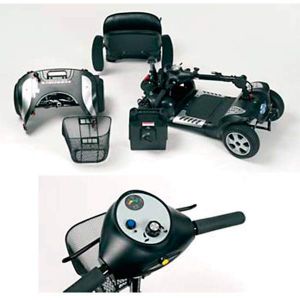 Scootmobiel compact VENUS 4 SPORT L 20A LUCHTBANDEN