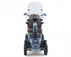 Scootmobiel buiten SOLO BLUE DIAMOND - 3 of 4 wiel
