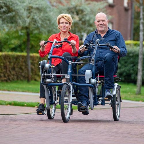 Driewielfietsen DUO FIETS EASY FUN 2 GO