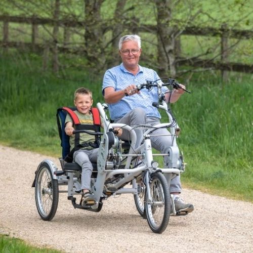 Driewielfietsen DUO FIETS EASY FUN 2 GO