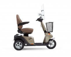 Scootmobiel buiten SOLO 3 of 4 ELEGANCE MET WINDSCHERM
