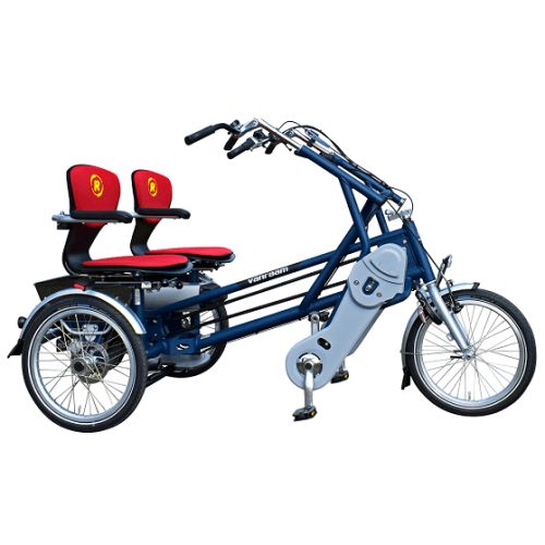 Driewielfietsen DUO FIETS EASY FUN 2 GO