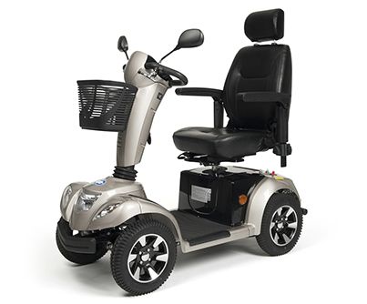 Scootmobiel buiten CARPO 4 zonder LCD