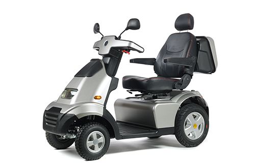 Scootmobiel buiten BREEZE S4 HEAVY DUTY