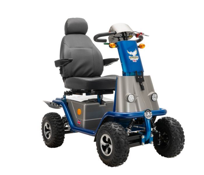 Scootmobiel buiten MacX POWER
