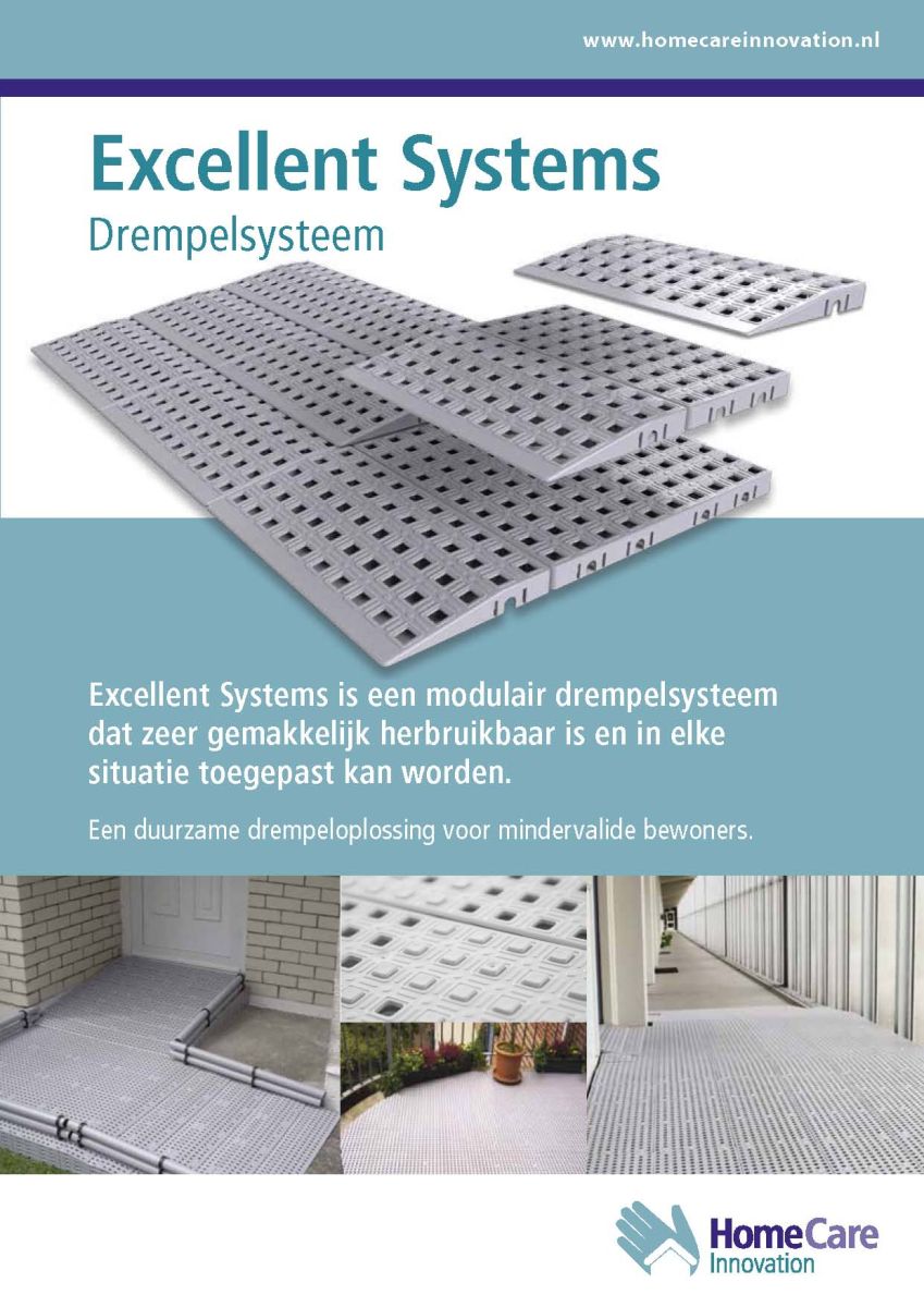 Hulpmiddelen / Thuiszorg DREMPELHULP KIT 1-2-3-4-5 - MAATWERK MOGELIJK