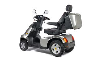 Scootmobiel buiten BREEZE S4 HEAVY DUTY