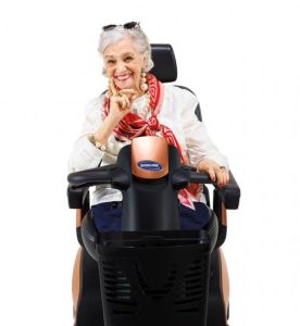 Scootmobiel binnen/buiten ORION METRO 4 WIEL