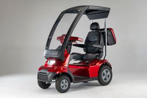 Scootmobiel buiten BREEZE S4 PLUS