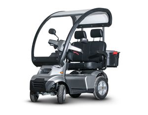 Scootmobiel buiten BREEZE S4 HEAVY DUTY