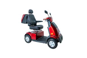 Scootmobiel buiten Breeze C4 PLUS